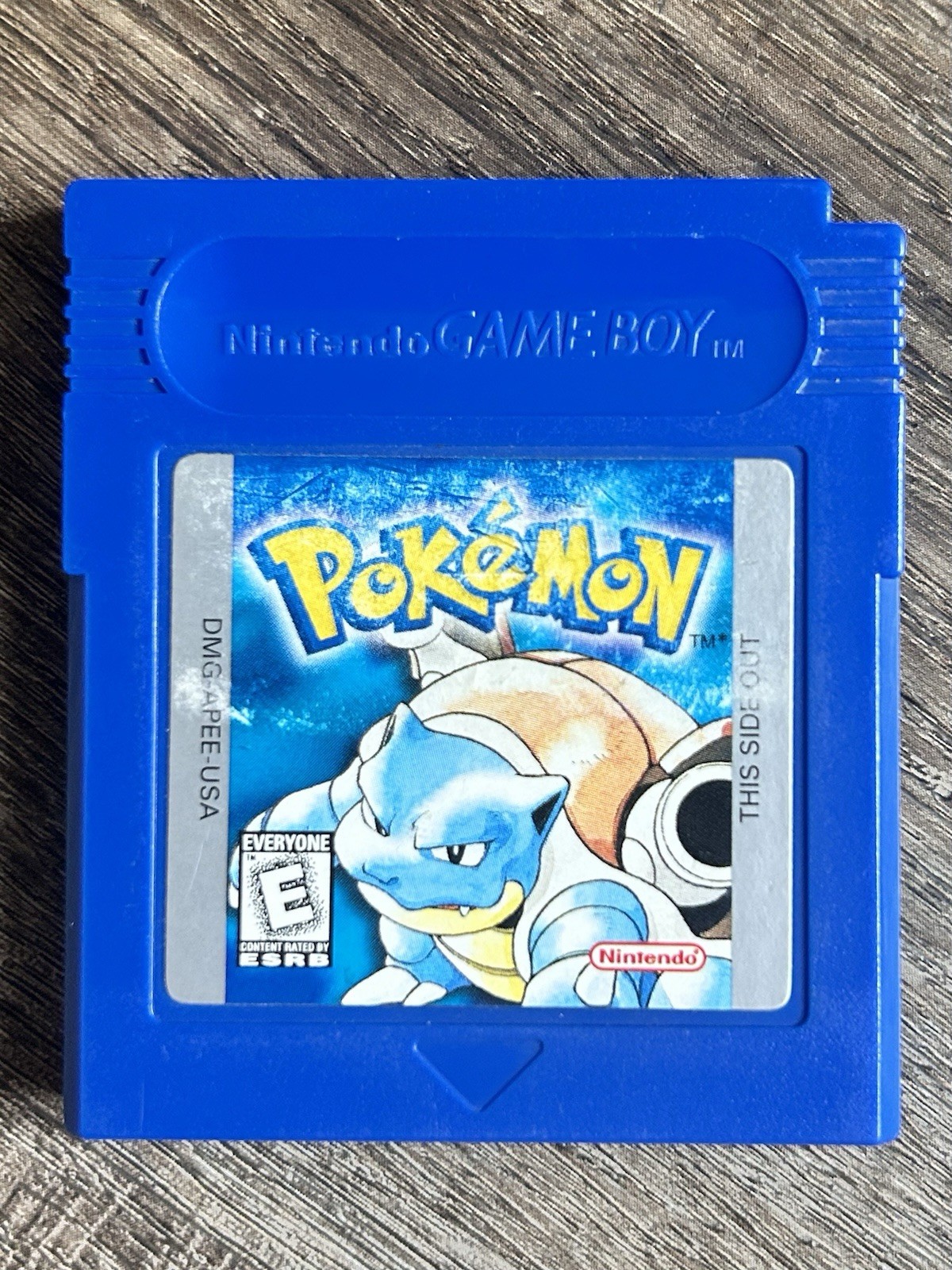 Pokemon Blue Version Nintendo Game Boy Authentic OEM Cartridge Tested Saves