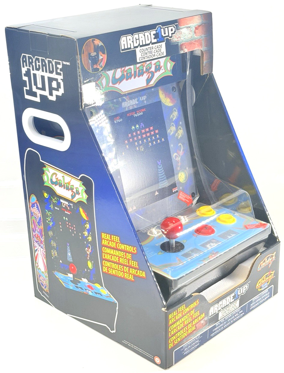 [ARCADE 1UP] 40th Anniversary *GALAGA* CounterCade Arcade Cabinet (BRAND NEW)
