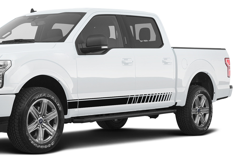 rocket Stripe for Ford F150 Sport Sticker Side Door Graphics Design Decal