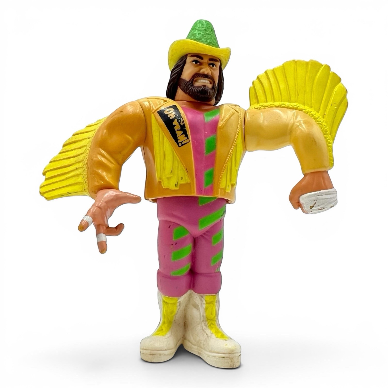 Macho Man Randy Savage Series 5 WWF WWE Wrestling 1992 Hasbro READ Description