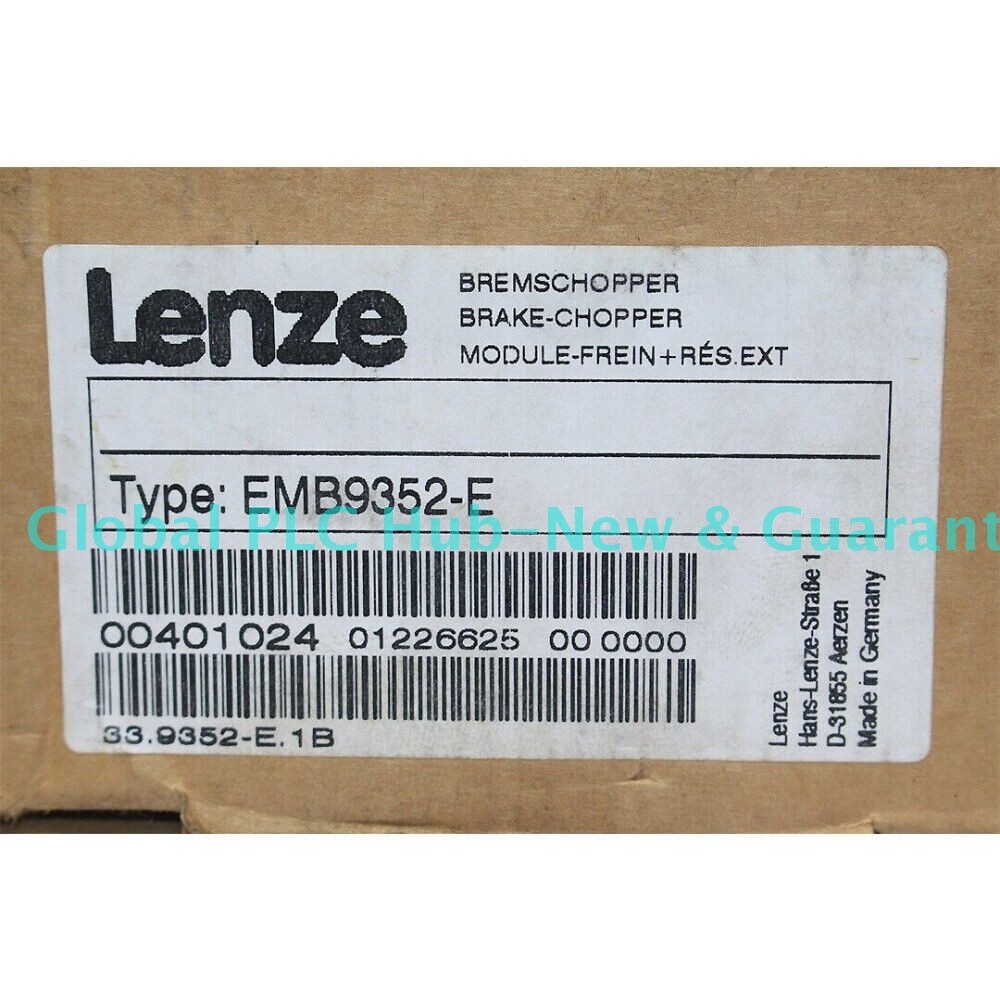 EMB9352-E NEW LENZE EMB9352E Brake Module