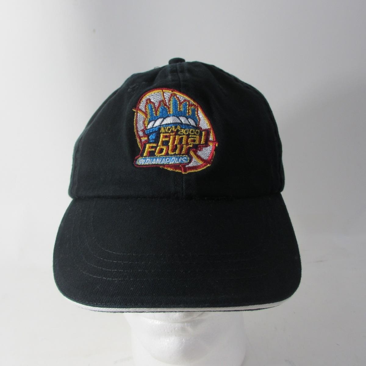 Vintage NCAA Final Four Hat Cap Strap Back 2000 Indianapolis College Basketball