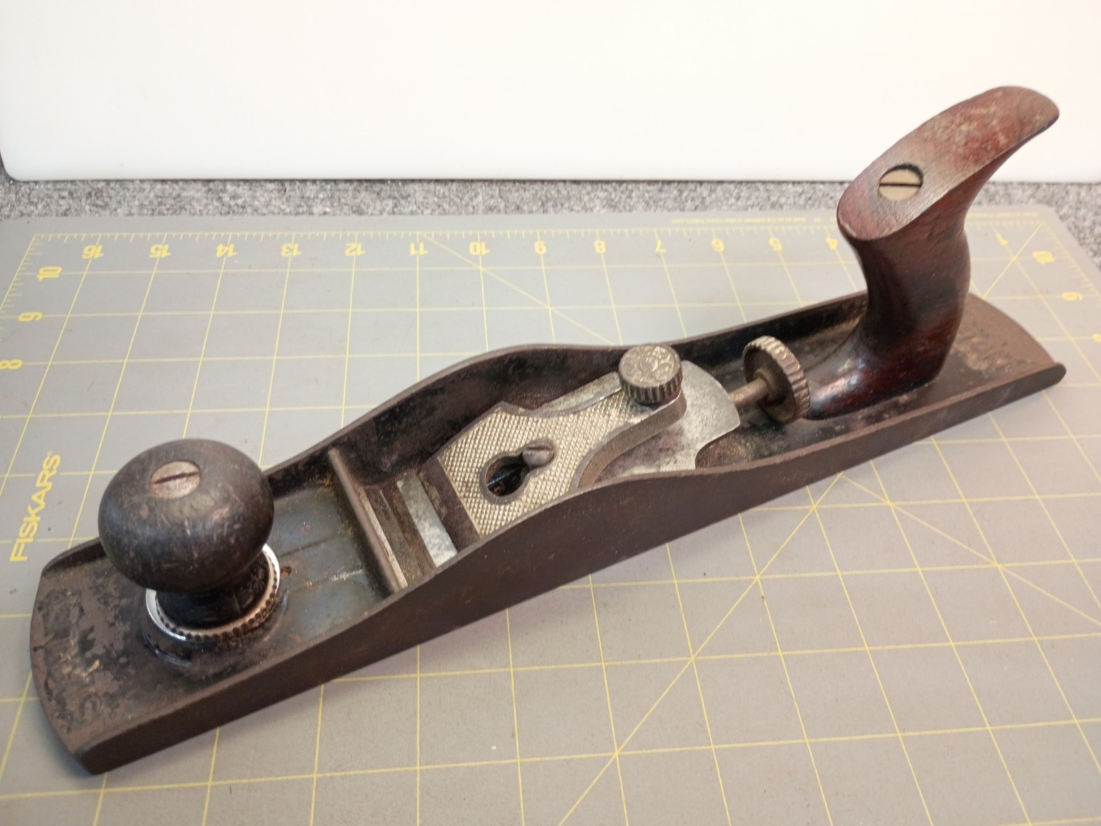 Old 1920's Vintage Stanley No 62 Low Angle Jack Plane Unusual Barn Find KG