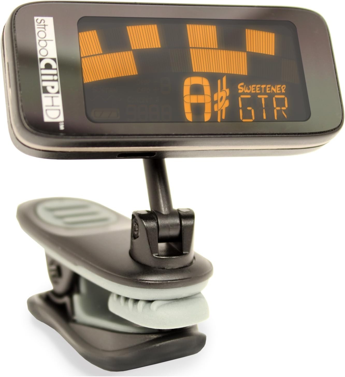 Peterson StroboClip HD Clip-On Guitar Tuner, ±0.1 Cent Accuracy for Acoustic Peterson StroboClip HD Clip-On Guitar Tuner, ±0.1 Cent Accuracy for Acoustic