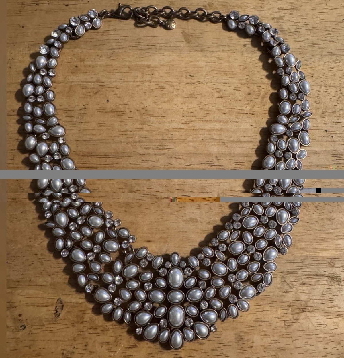 Baublebar Kew Collar Bronze Tone Statement Necklace Baublebar Kew Collar Bronze Tone Statement Necklace