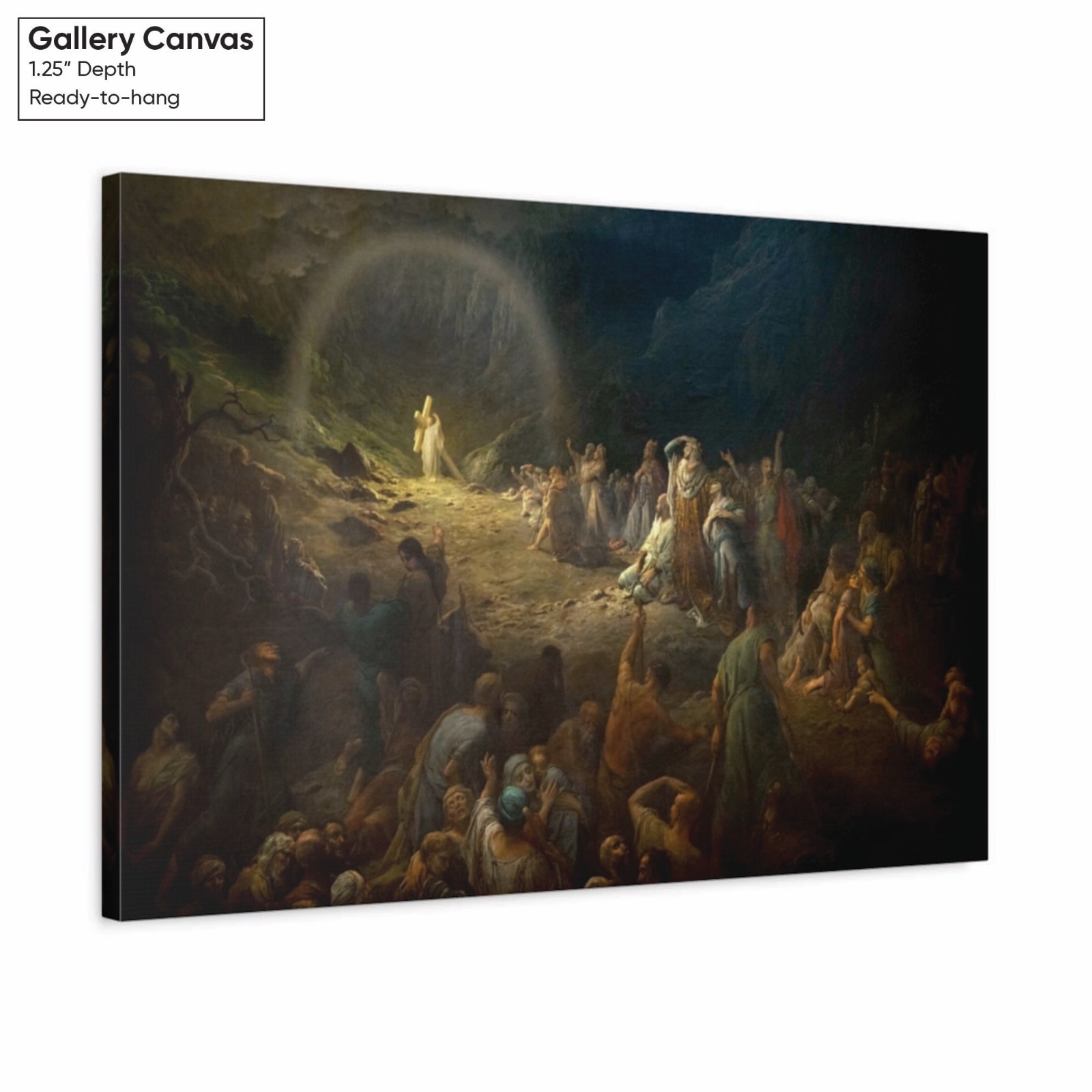 Gustave Dore The Vale of Tears Large Framed Wall Art Print: Canvas & Poster