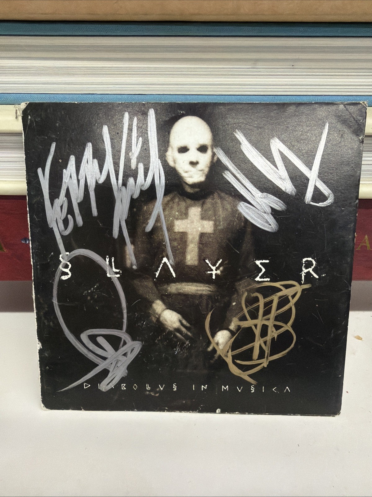 Slayer - Diabolus in Musica Signed CD Booklet