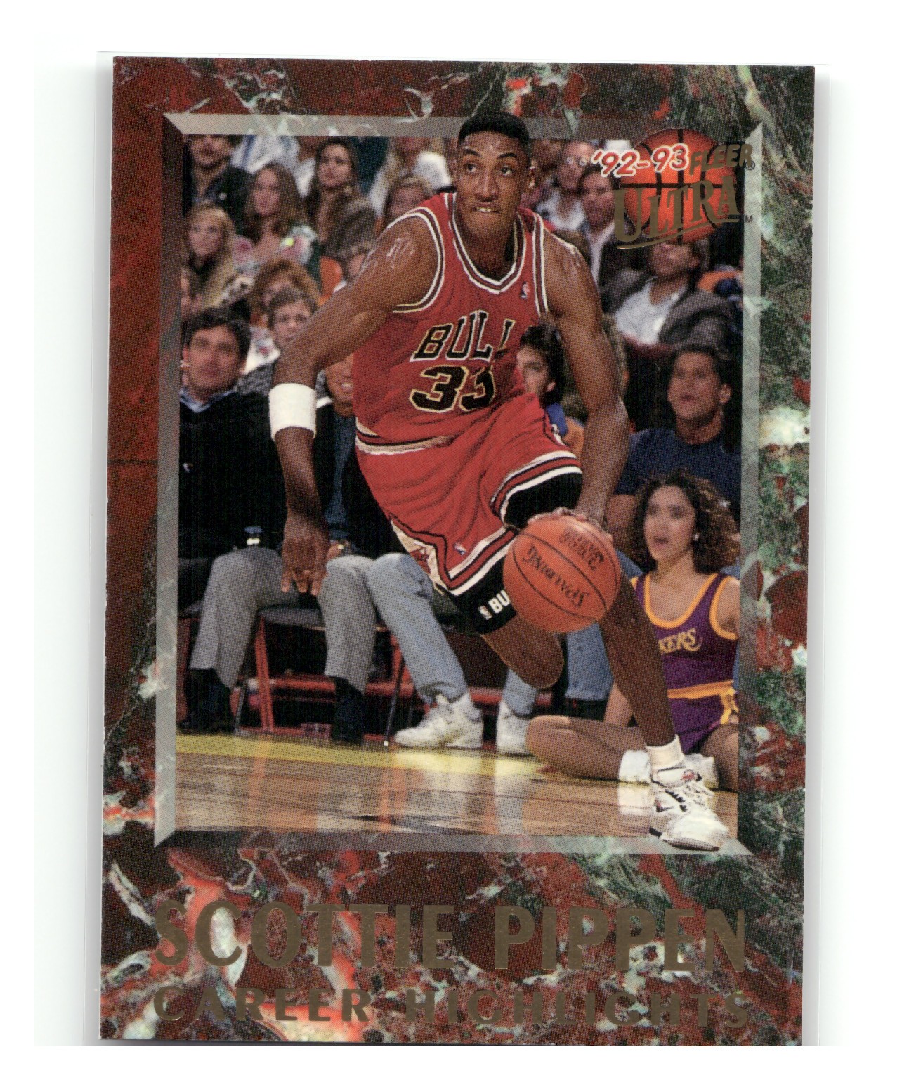 1992-93 Fleer Ultra SCOTTIE PIPPEN #8 Scottie Pippen