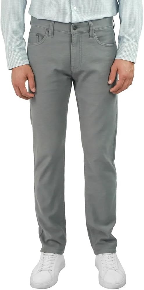 Jachs New York Men's Straight Fit Stretch 5 Pocket Twill Pant Gray,Tan,Navy New Jachs New York Men's Straight Fit Stretch 5 Pocket Twill Pant Gray,Tan,Navy New