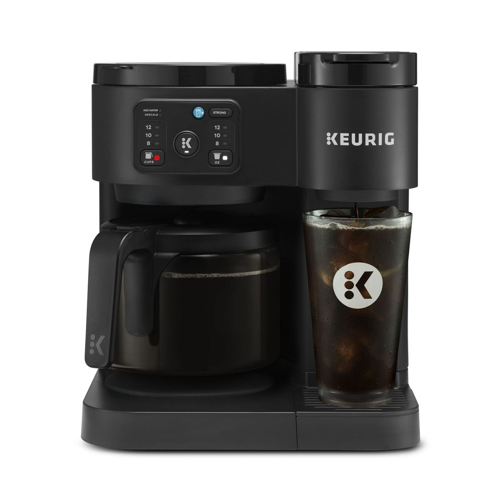 Keurig K-Duo Essentials, Hot & Iced Single-Serve K-Cup Pod Coffee Maker &