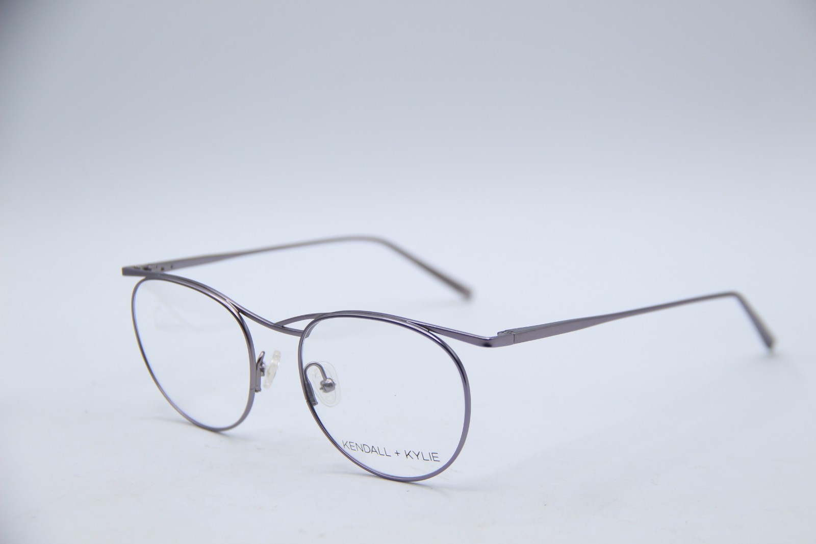 NEW KENDALL KYLIE KKO194 ALI SILVER AUTHENTIC FRAMES EYEGLASSES 51-17