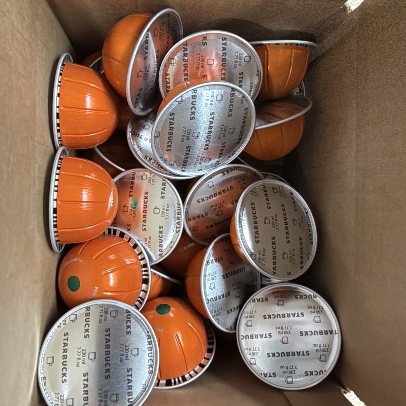 Starbucks by Nespresso Vertuo  Pumpkin Spice Coffee 32 Capsules