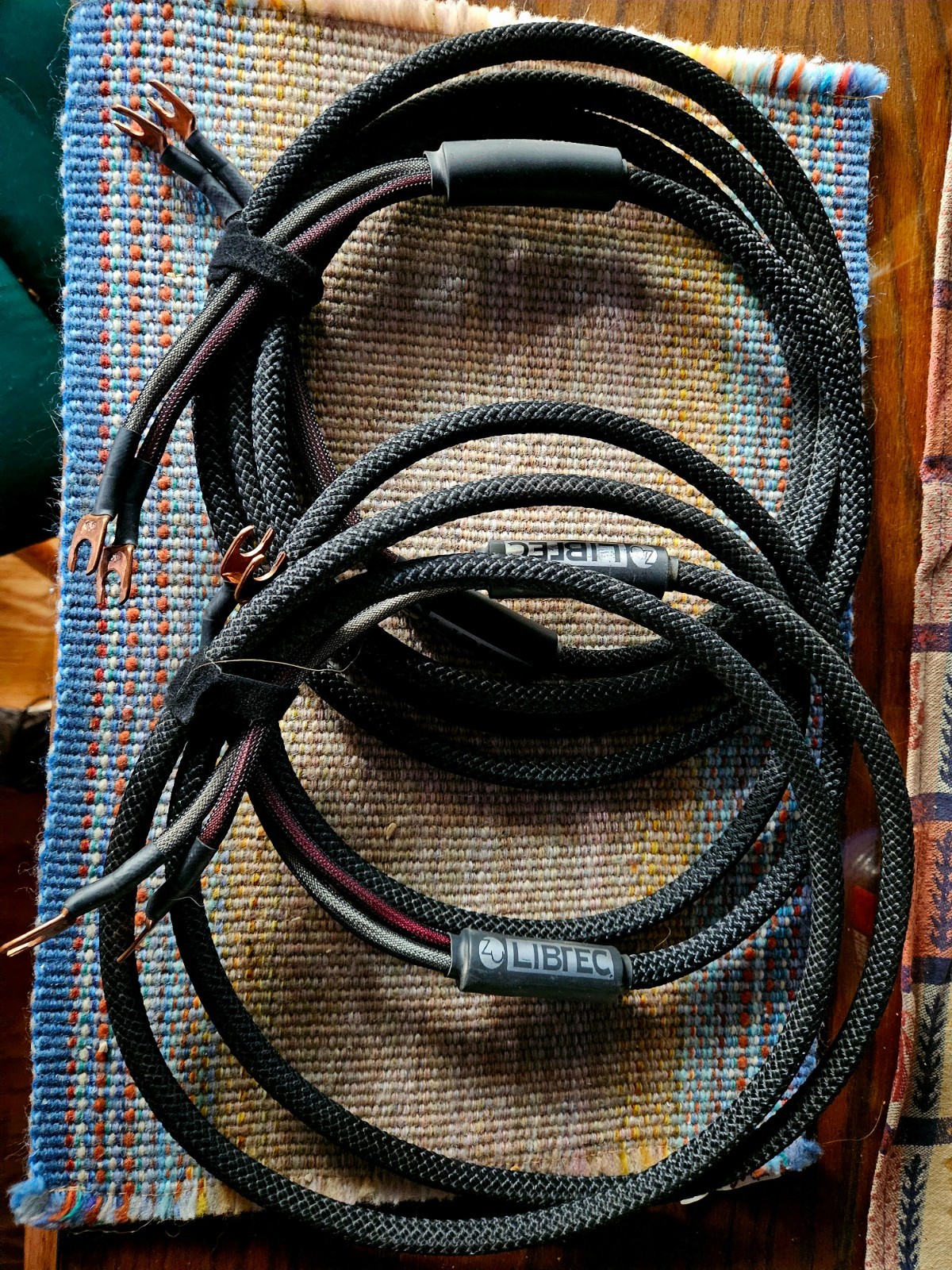 Zu Audio Libtec 3M (10 ft) Speaker Cables Spades Both Ends Zu Audio Libtec 3M (10 ft) Speaker Cables Spades Both Ends
