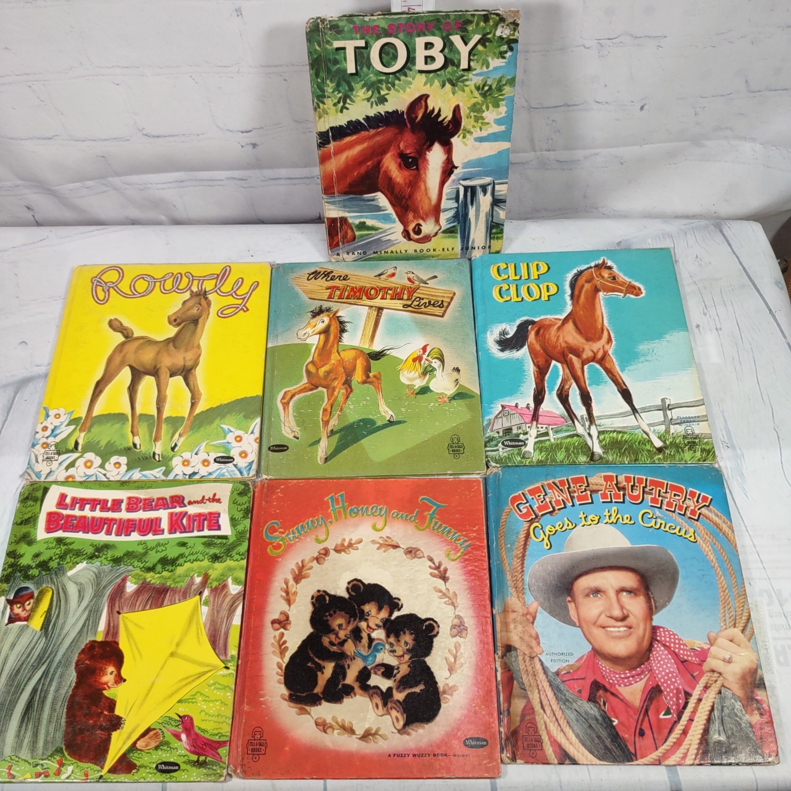 Whitman/Rand Book Lot of 7 Vintage circa 1950's and 1960's Whitman/Rand Book Lot of 7 Vintage circa 1950's and 1960's