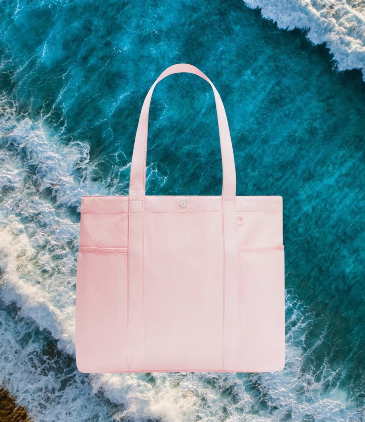 New Lululemon Daily Multi-Pocket Tote Bag 20L - Pink Pearl