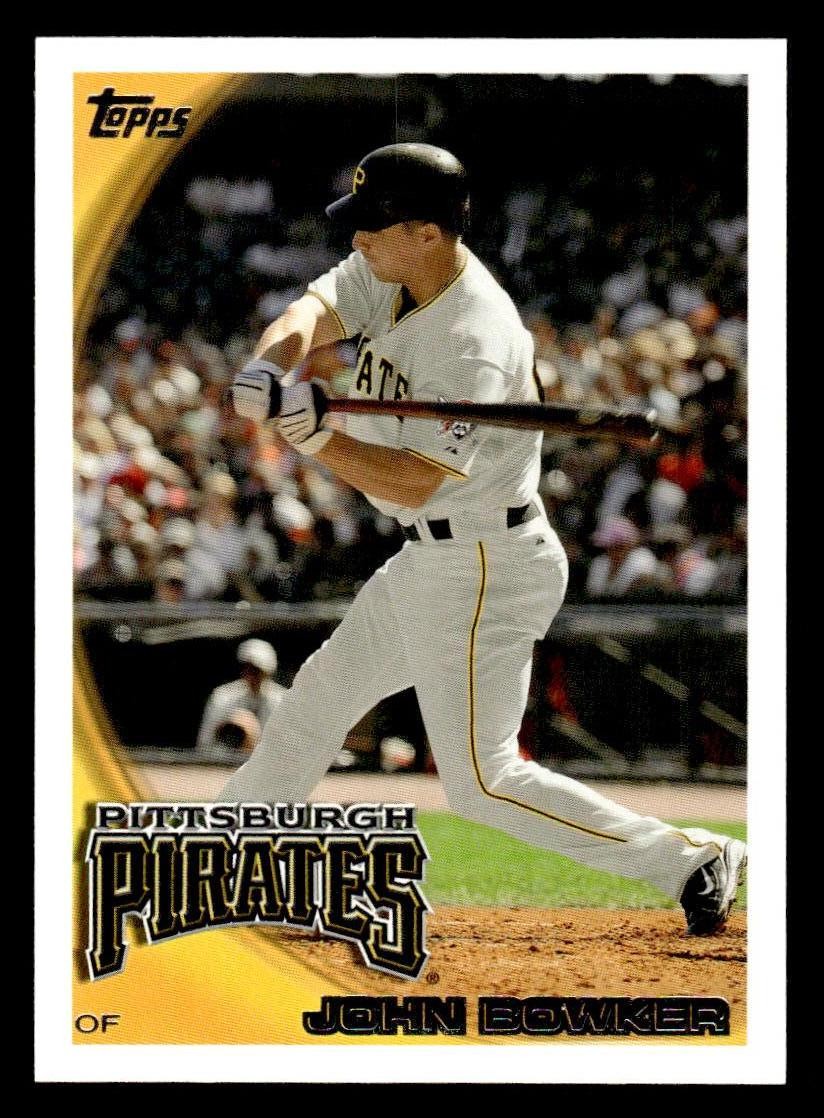 2010 Topps Update #US-96 John Bowker Card Pittsburgh Pirates