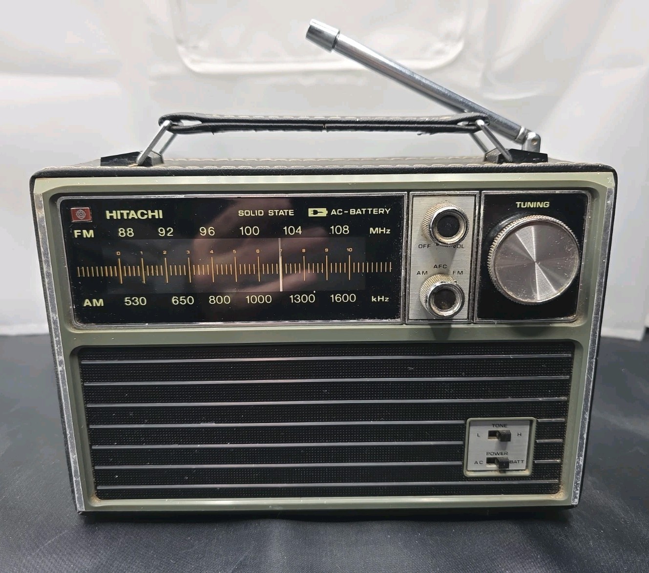 Vintage Hitachi KH-966 AM/FM Radio Receiver 📻 Tested