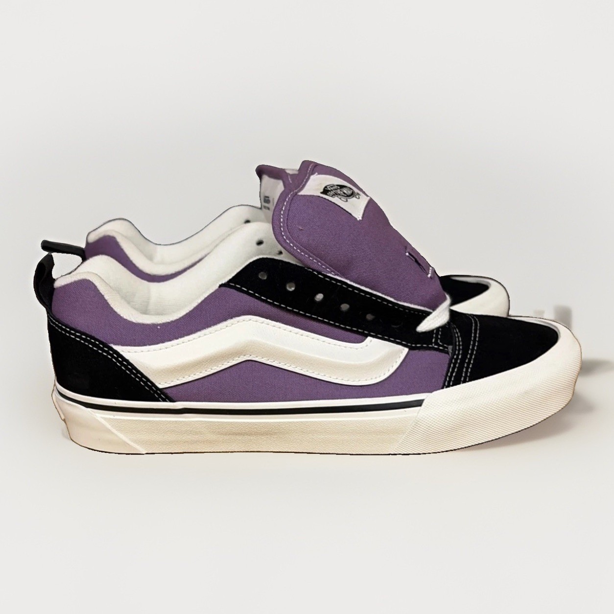 Size 8.5 - Vans Knu Skool Nineties Port Black Purple Size 8.5 - Vans Knu Skool Nineties Port Black Purple