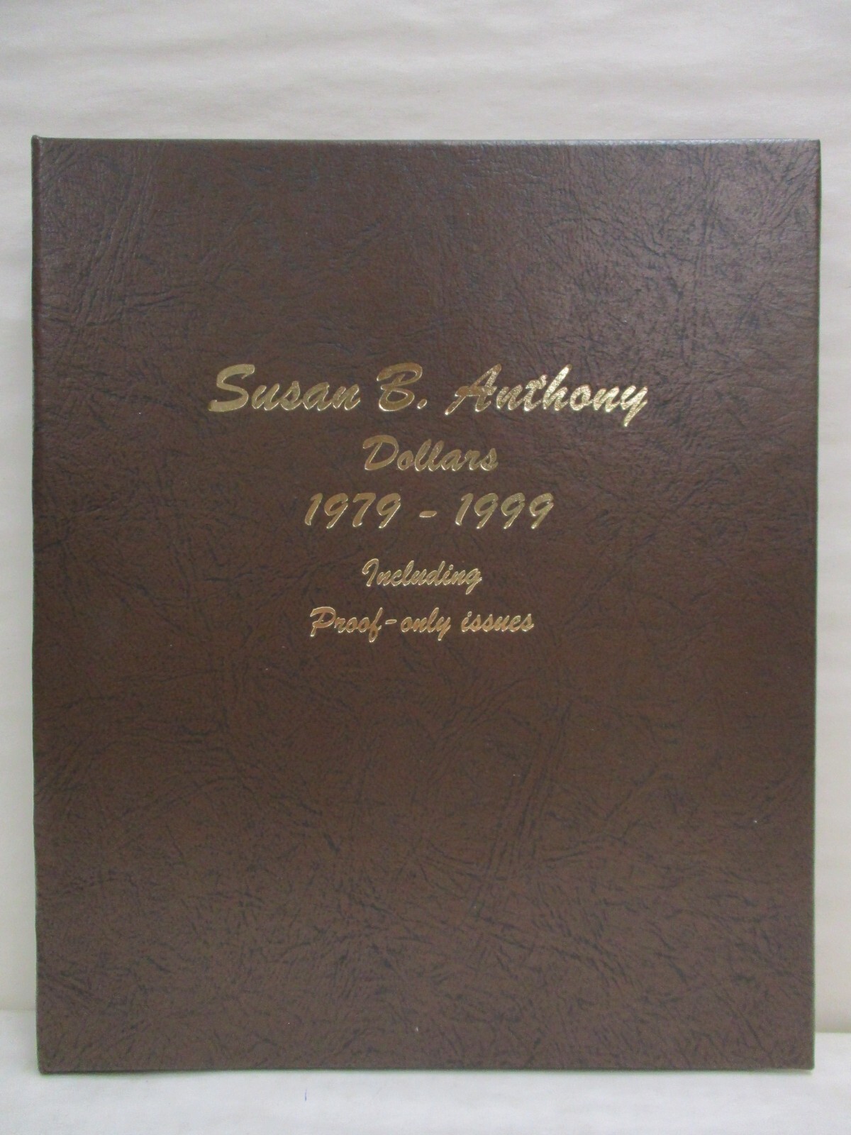 Dansco Coin Album #8180 Susan B Anthony SBA Dollars 1979-1999 w/ Proofs (P D S)