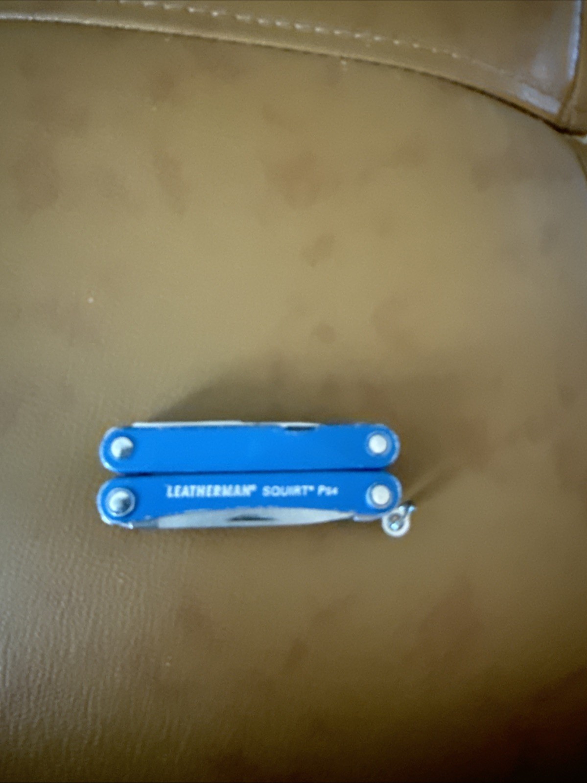 Leatherman Squirt PS4 Multi-Tool Knife Pliers Scissors Blue Matte Leatherman Squirt PS4 Multi-Tool Knife Pliers Scissors Blue Matte