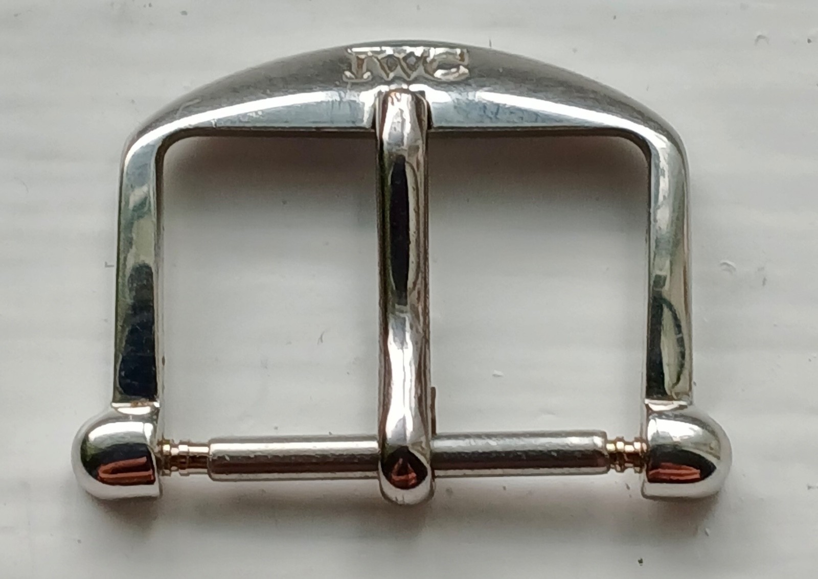 Vintage IWC Watch Strap/Band Buckle Stainless Steel 16mm Opening Ca. 1990