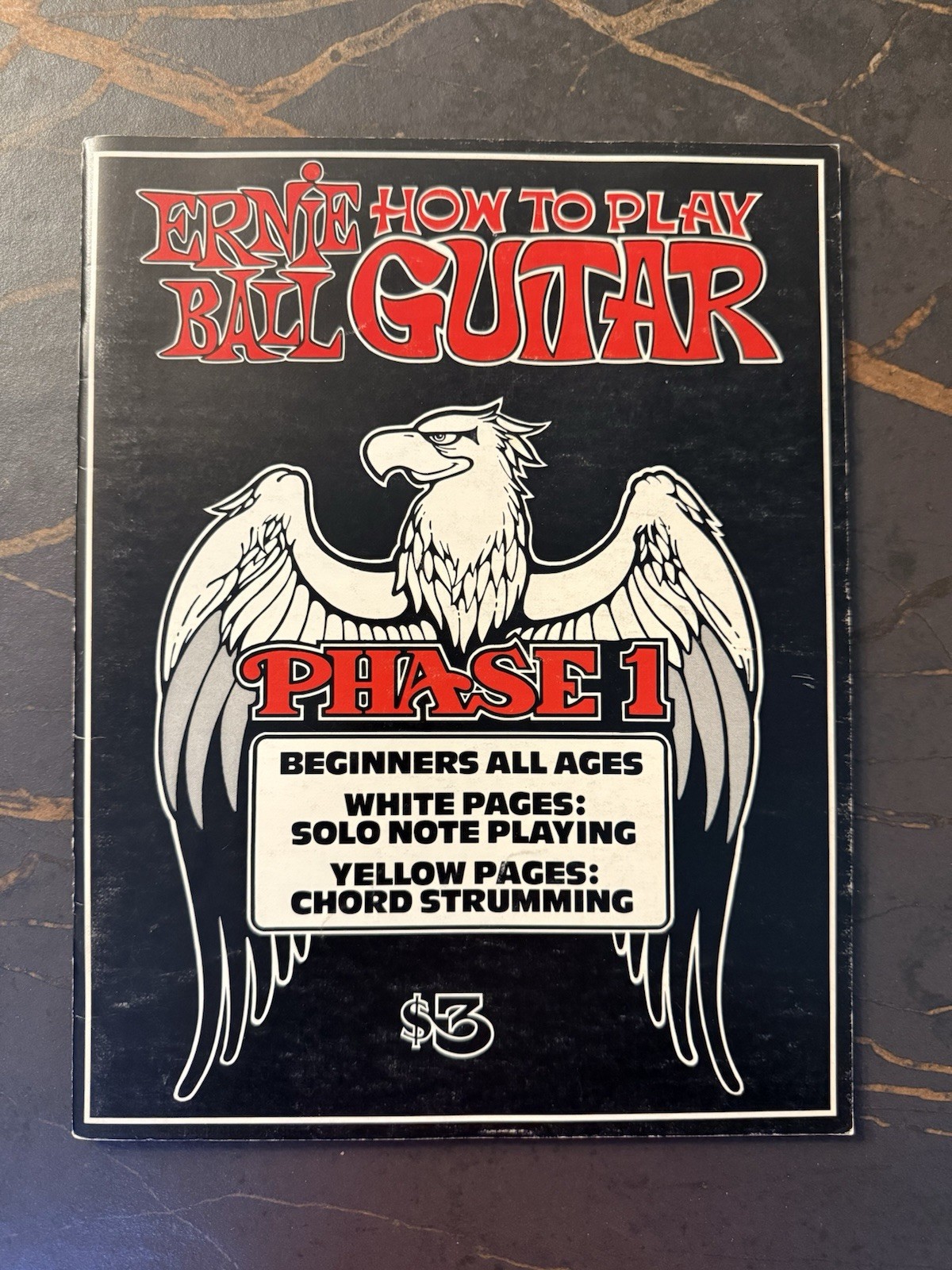 Vintage 1979  ERNIE BALL HOW TO PLAY GUITAR Phase 1 Very Good Condition