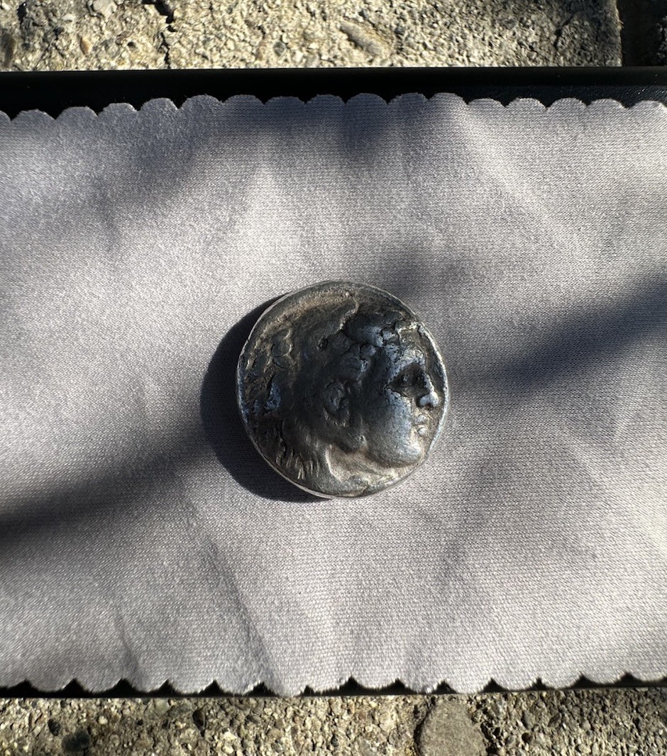 Alexander The Great III AR Tetradrachm 336-323 BC Lifetime Issue Lampsakos Mint Alexander The Great III AR Tetradrachm 336-323 BC Lifetime Issue Lampsakos Mint