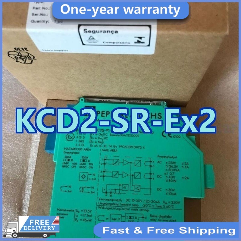 KCD2 SR Ex2 KCD2-SR-Ex2 1PC NEW PEPPERL+FUCHS Safety Barrier KCD2SREx2