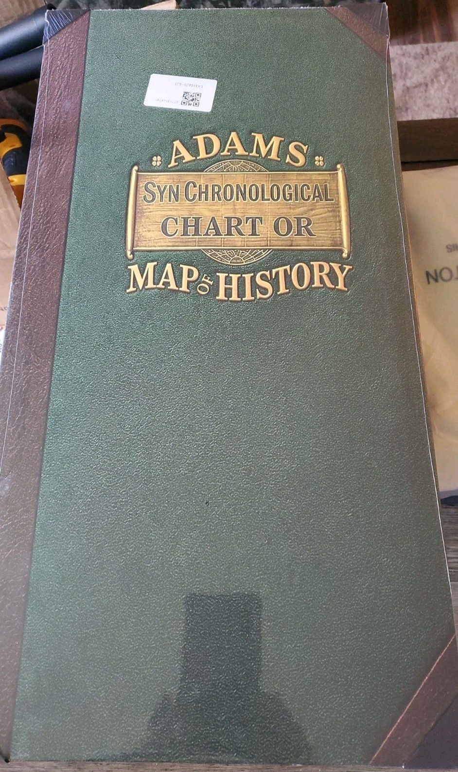 NEW Adams Syn Chronological Chart or Map of History