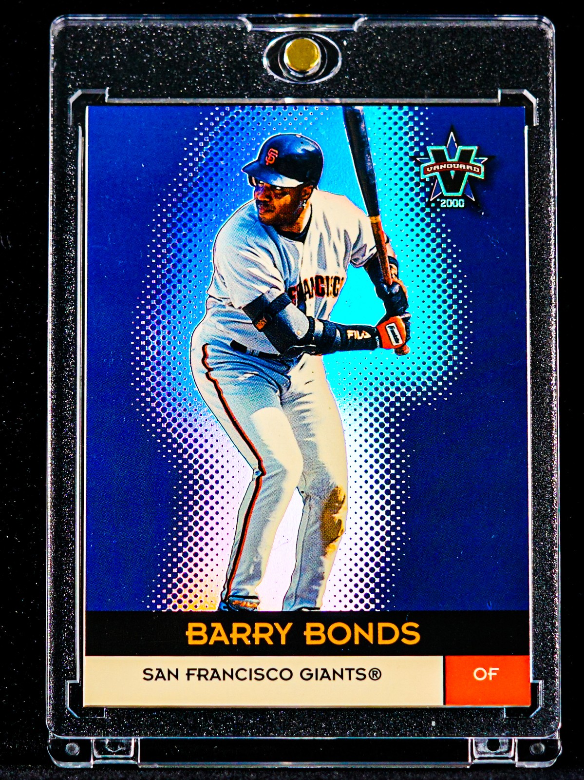BARRY BONDS REFRACTOR GIANTS INSERT CARD GOAT 756 HR