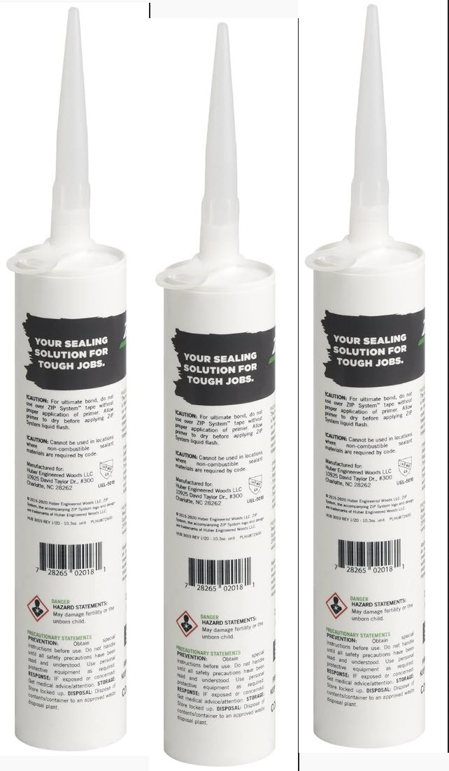 ***10pk - ZIP System Liquid Flash 10.3 oz. Cartridge ***10pk - ZIP System Liquid Flash 10.3 oz. Cartridge