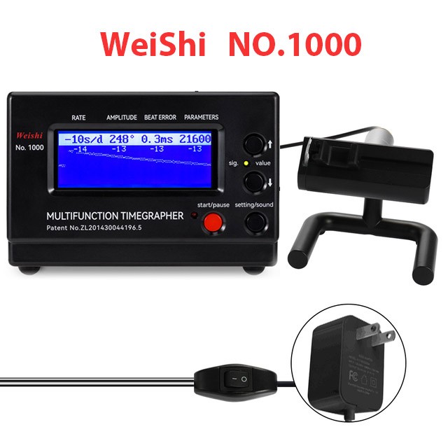 WeiShi No.1000 No.1900 Timegrapher Watch Testing Tool Watch Tester for Repairers WeiShi No.1000 No.1900 Timegrapher Watch Testing Tool Watch Tester for Repairers
