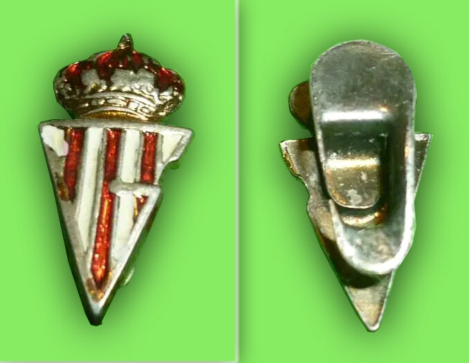CLUB REAL SPORTING DE GIJON - SPAIN - Original Football Pin 
