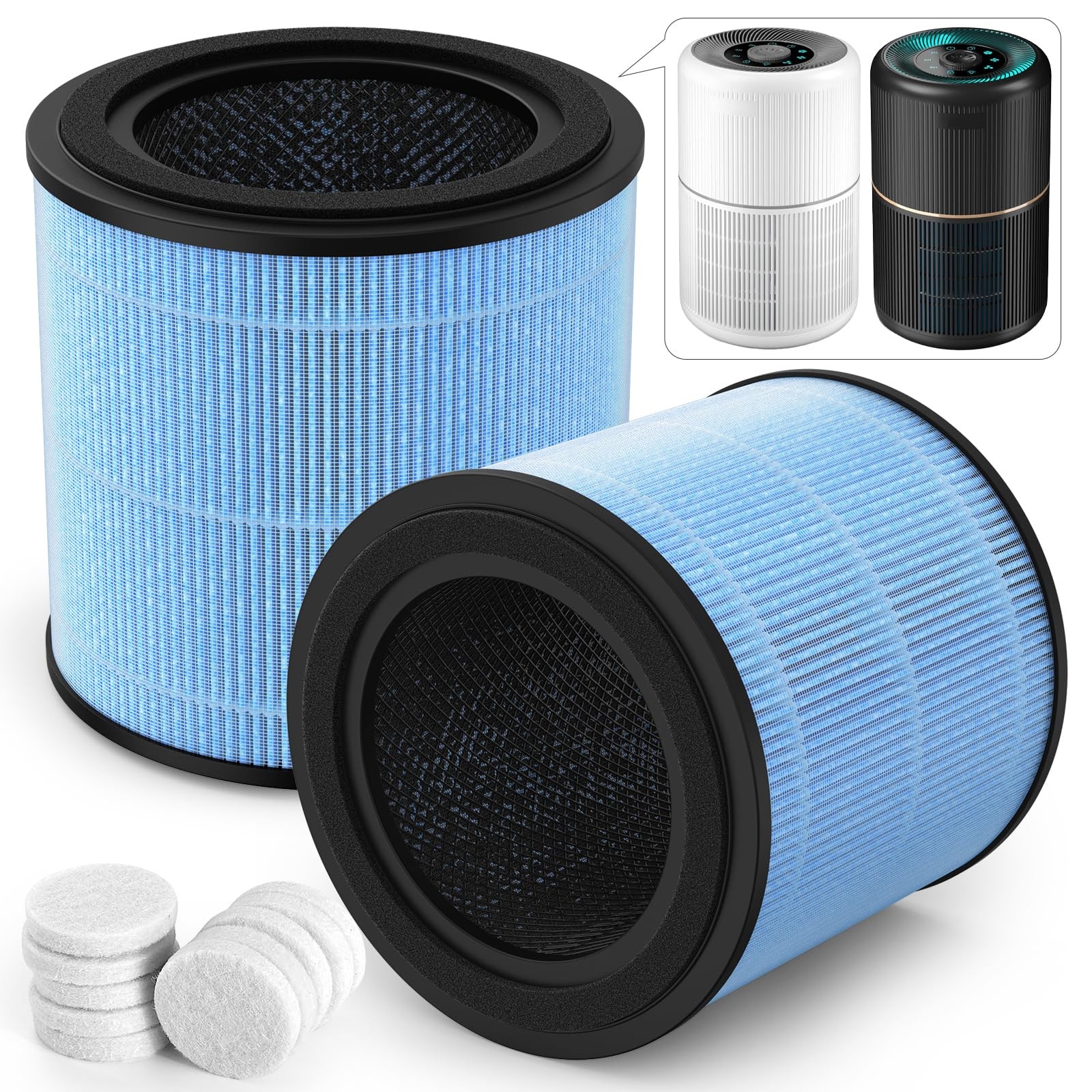 AP0601 True Replacement Filter Compatible with AP0601 Air Purifier, Part #
