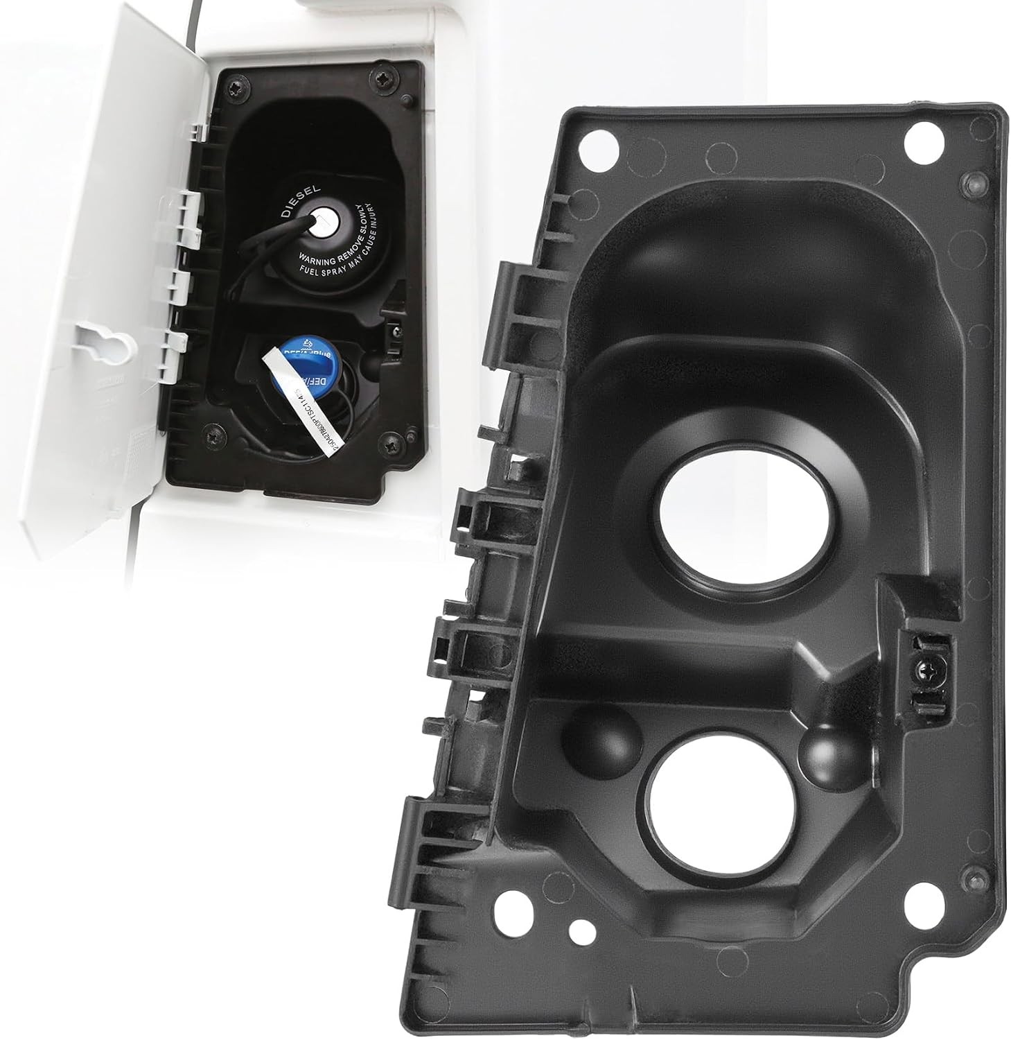 Ram ProMaster 1500 2500 3500 Fuel Fill Door Cover Replacement