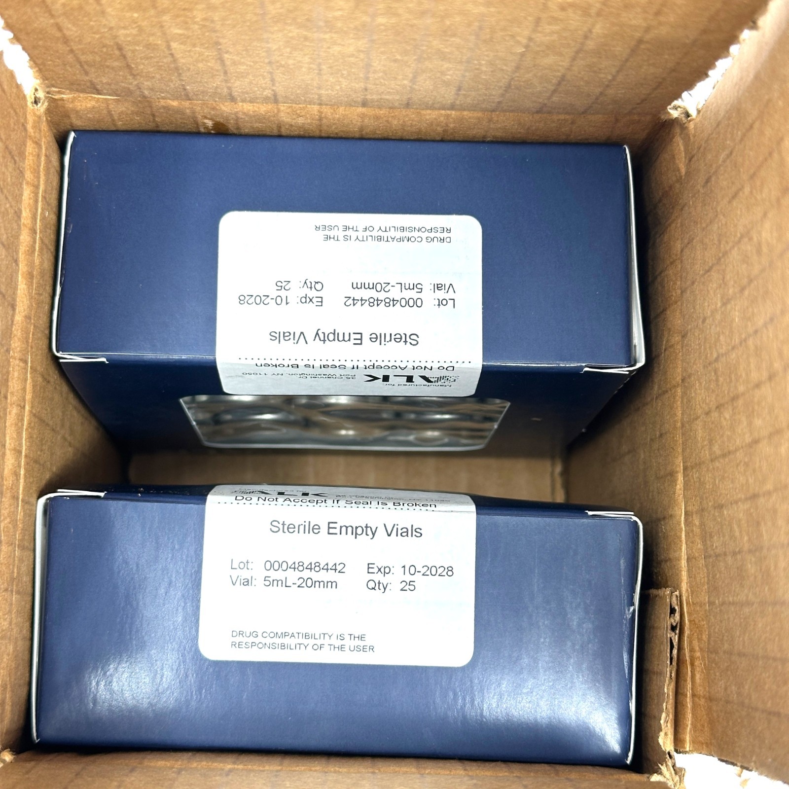 Thermo Scientific / ALK ST5-20 Sterile Empty Vials (Full Case of 50)