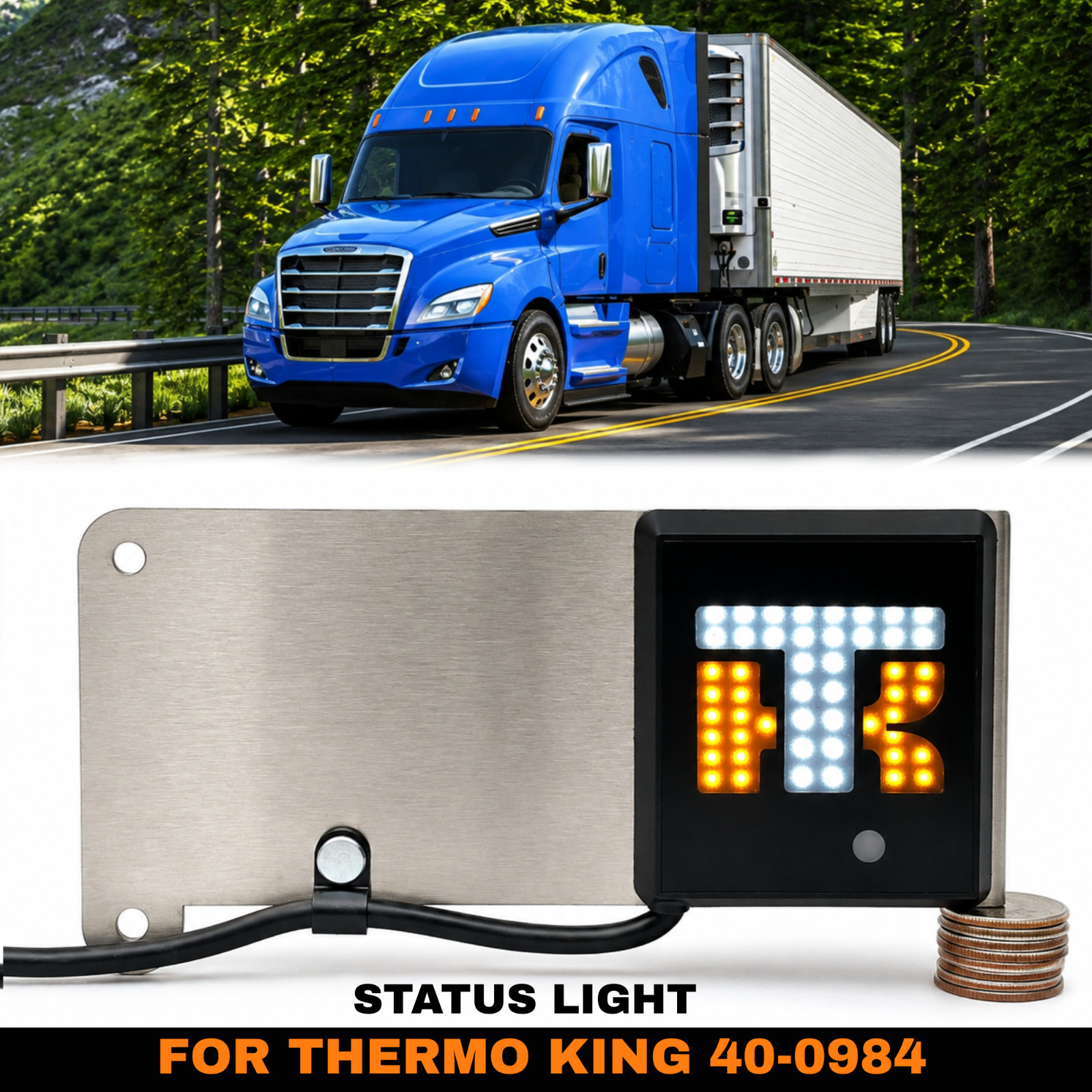 NEW Status Light display for THERMO KING 40-984 / 40-0984 / 400984 / Precedent