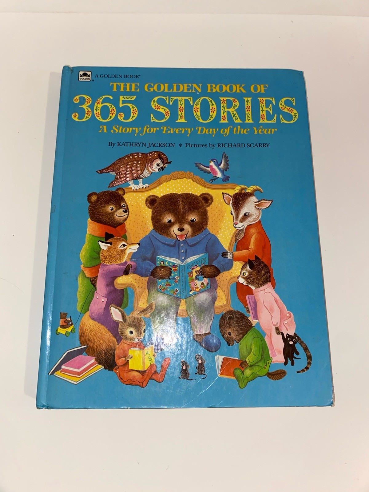 Vintage Golden Book 365 Stories Kathryn Jackson Pictures Richard Scarry 1983