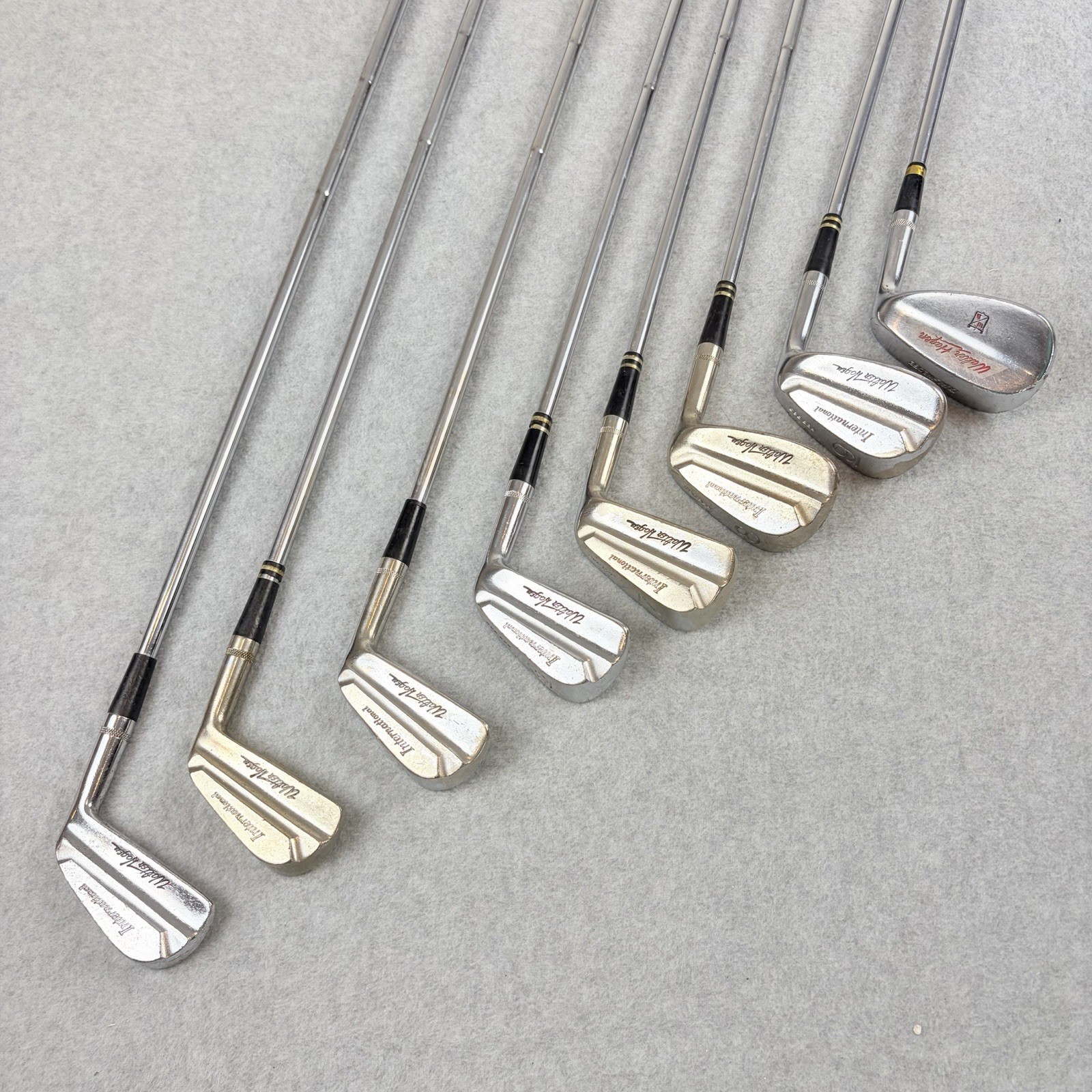 Vintage Walter Hagen International Iron Set 2 3 5-9 DW RH Pro Flex 9pc
