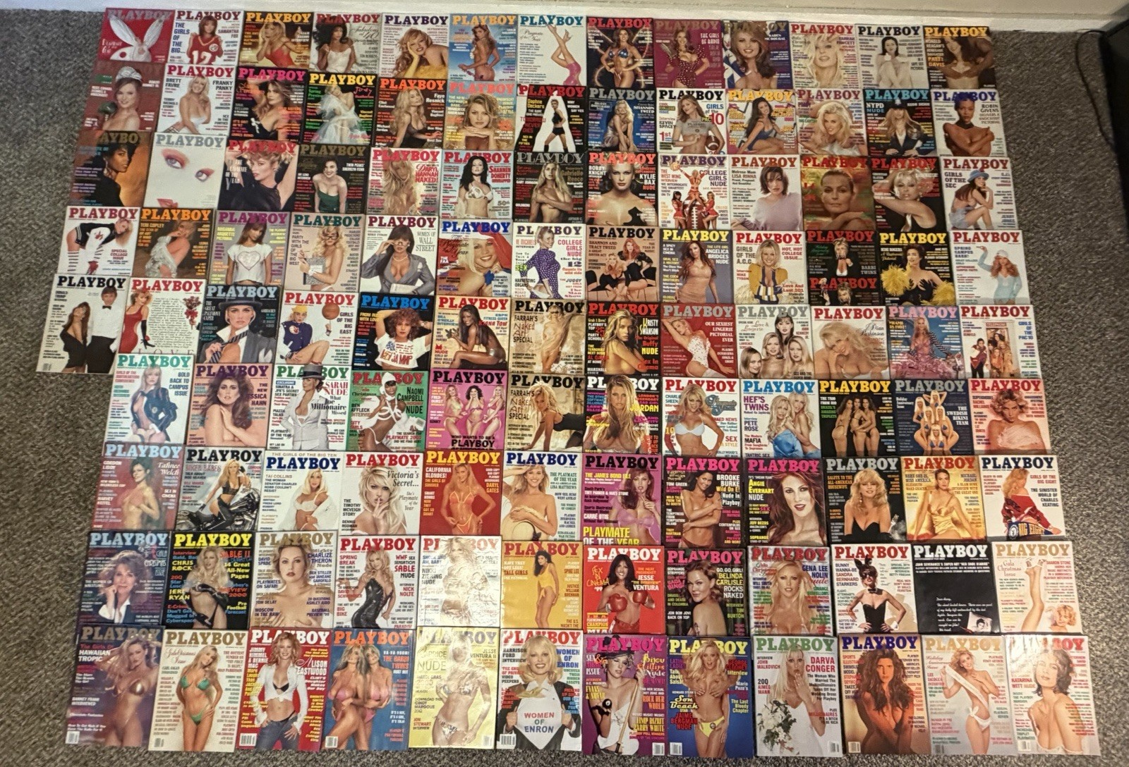 HUGE Vintage Playboy Magazine Collection Lot 1988-2003 90s 2000s