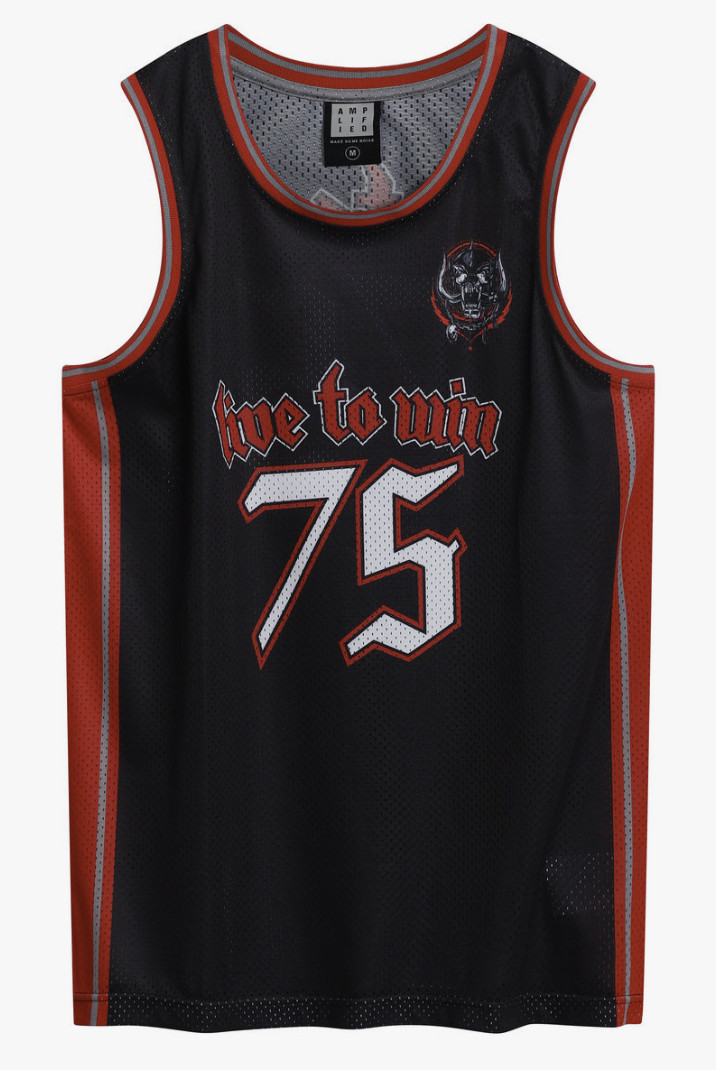 Motörhead - Live to Win Basketball Jersey Tank Top Shirt Vest Official New Motörhead - Live to Win Basketball Jersey Tank Top Shirt Vest Official New