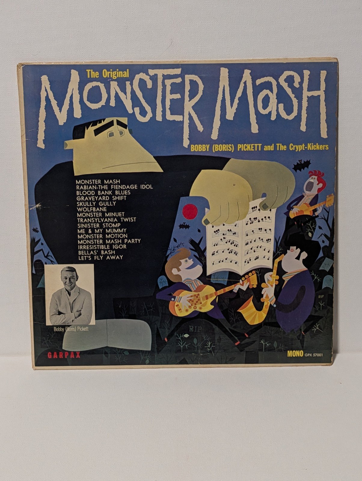 Bobby Boris Pickett The Original Monster Mash Vinyl LP OG US 1962 Mono VG+/VG