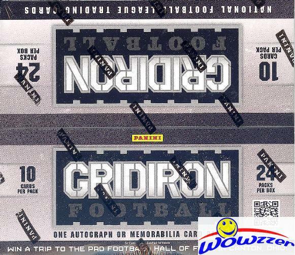 2012 Panini Gridiron Football Factory Sealed 24 Pack Retail Box-AUTOGRAPH/MEM 