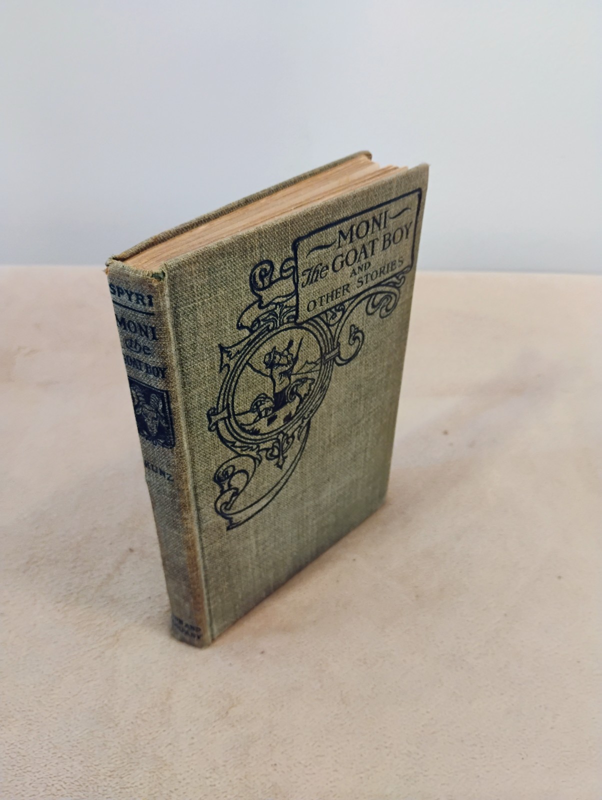 Vintage MONI THE GOAT BOY & Other Stories by Edith F. Kunz, 1906 Illustrated HC Vintage MONI THE GOAT BOY & Other Stories by Edith F. Kunz, 1906 Illustrated HC
