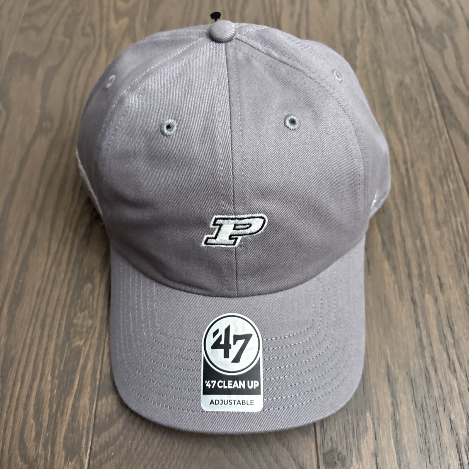 Purdue Boilermakers \'47 Brand Clean Up Hat Mens Wolf Grey Strapback Dad Cap Purdue Boilermakers \'47 Brand Clean Up Hat Mens Wolf Grey Strapback Dad Cap