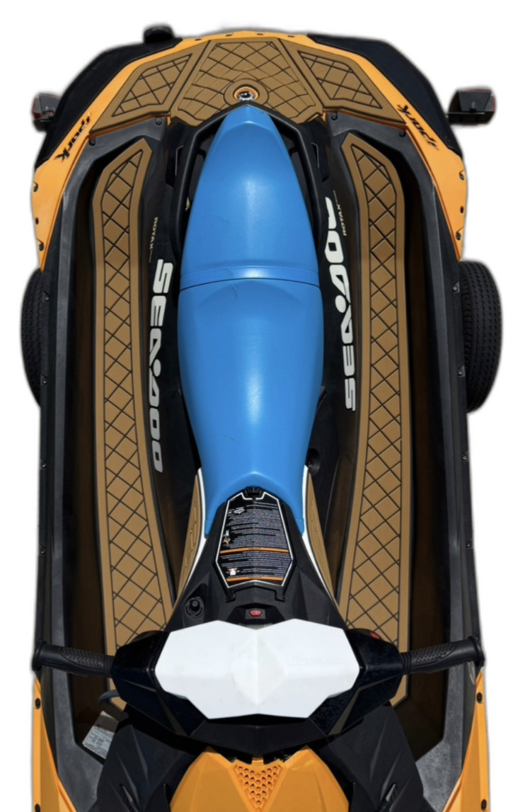 Sea Doo BRP Grip Kit Turf Traction Mat For SPARK 2-UP foot pads Grid Mat Sea Doo BRP Grip Kit Turf Traction Mat For SPARK 2-UP foot pads Grid Mat