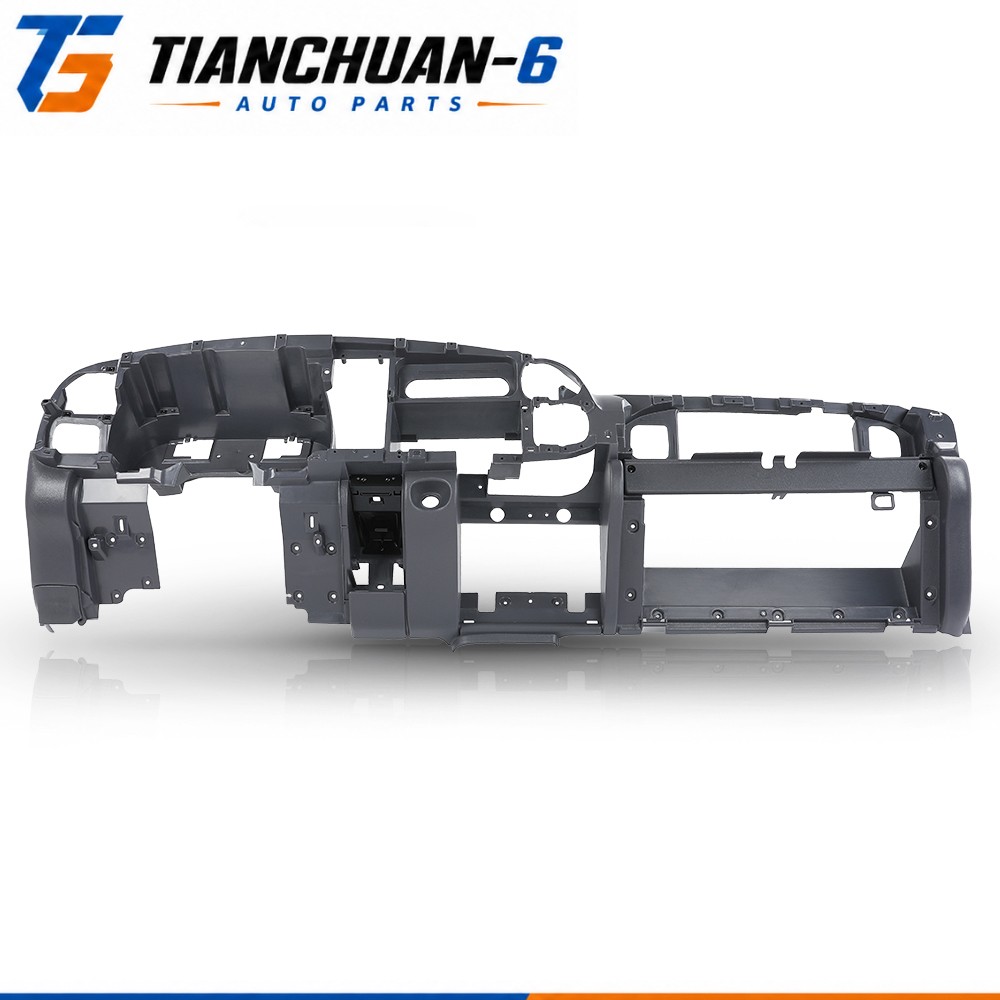 Fit For 1998-2001 Dodge Ram Dash Dashboard Core Structure Frame Single Aux Gray