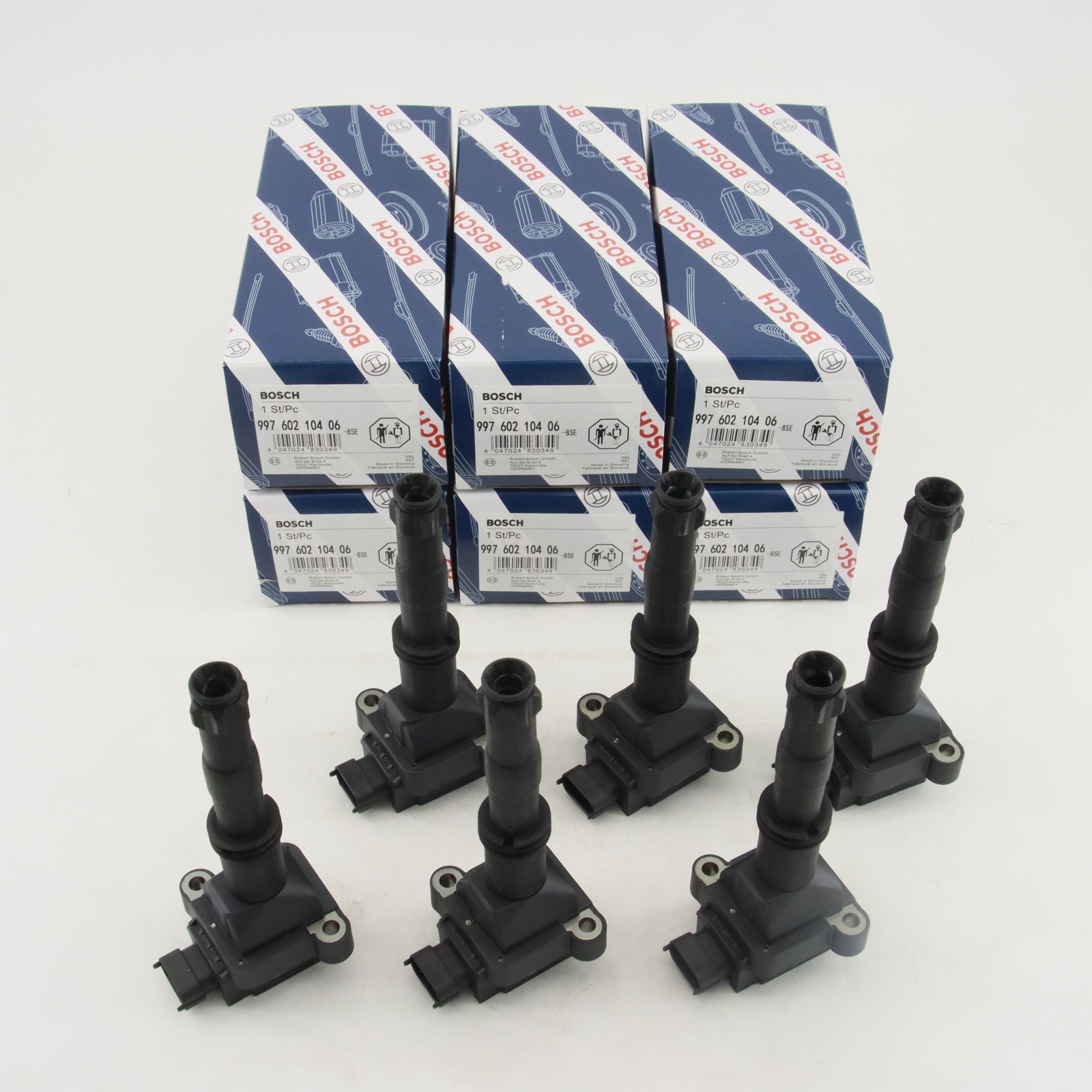 NEW 6X IGNITION COIL SET 99760210406 FOR PORSCHE 911 BOXSTER CAYMAN