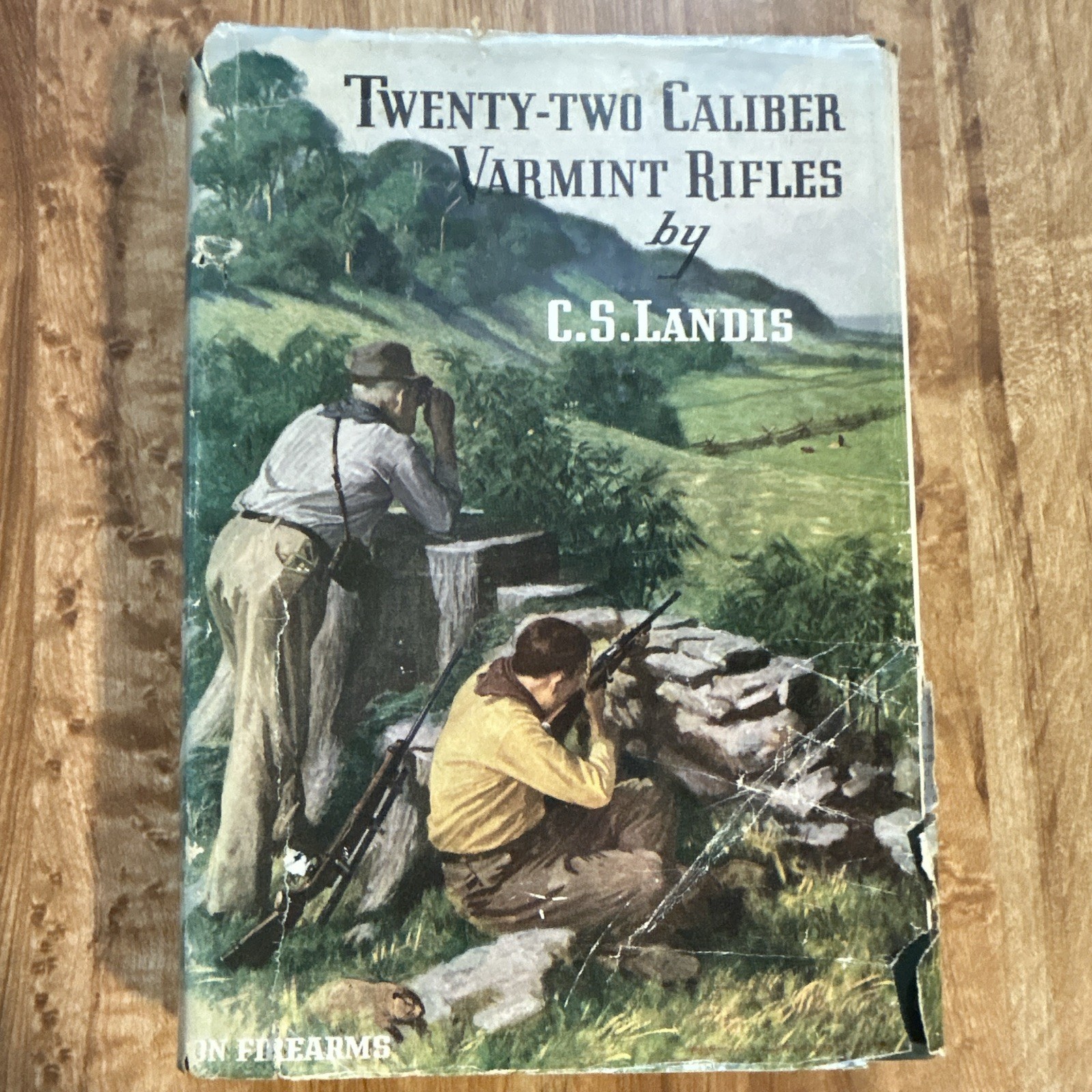 Twenty-Two Caliber Varmint Rifles Charles S. Landis 1947 HC Illus DJ Twenty-Two Caliber Varmint Rifles Charles S. Landis 1947 HC Illus DJ