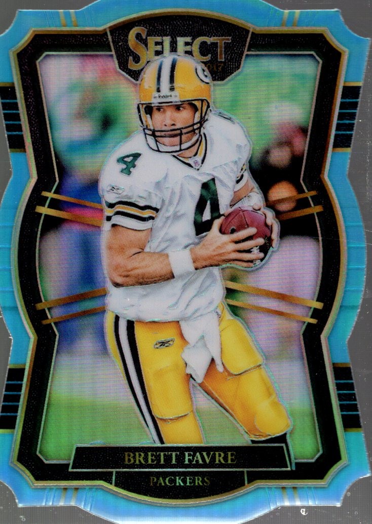 2017 Select Prizm Light Blue #148 Brett Favre /99 - FB